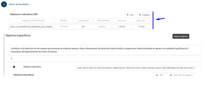 Tabla Adaptacion indicadores MRI 2