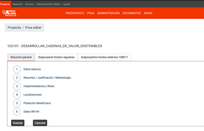 Resumen general proyecto